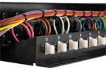 Female DT12 Breakout panel pre-wired parallel with Edac Receptacles
